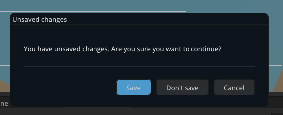 UnsavedChanges